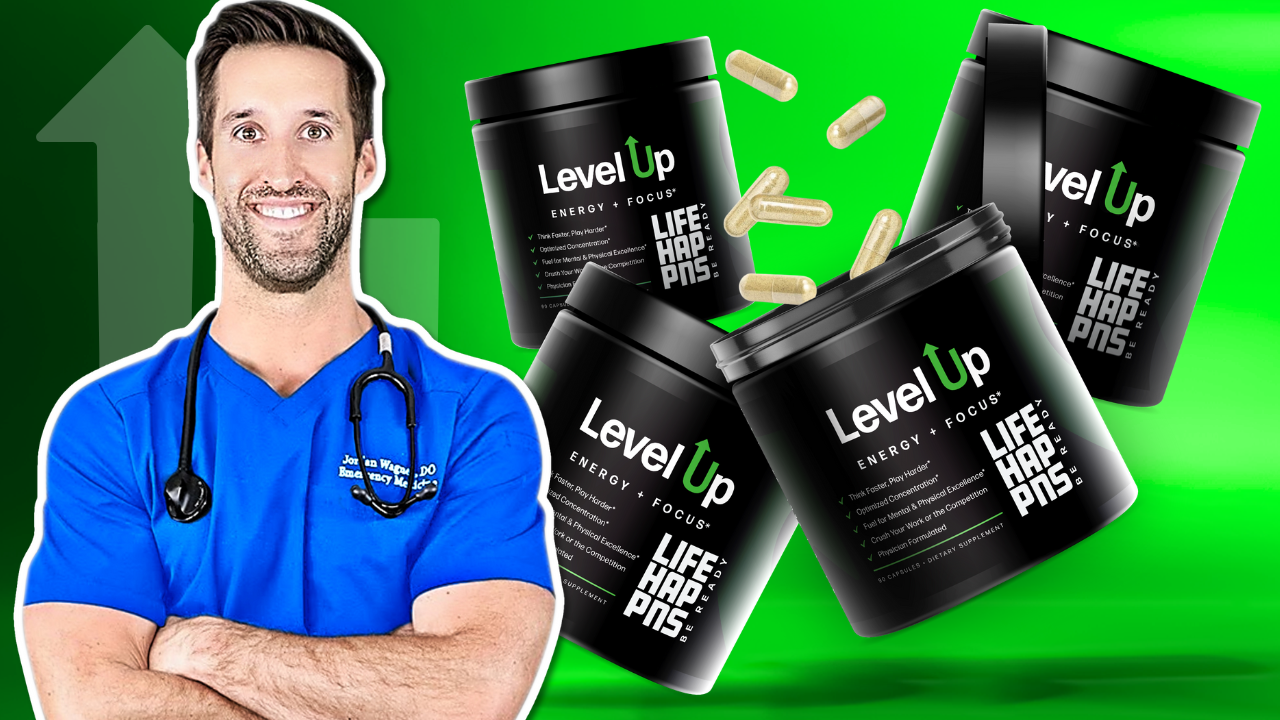 Life Happns Level Up Energy and Focus Supplement Video Thumbnail