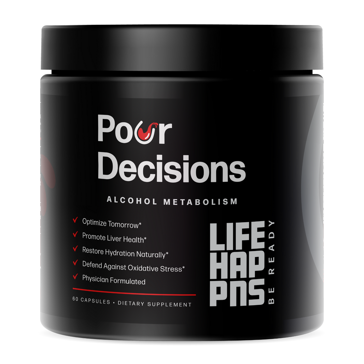 Life Happns Pour Decisions Alcohol Metabolism Supplement